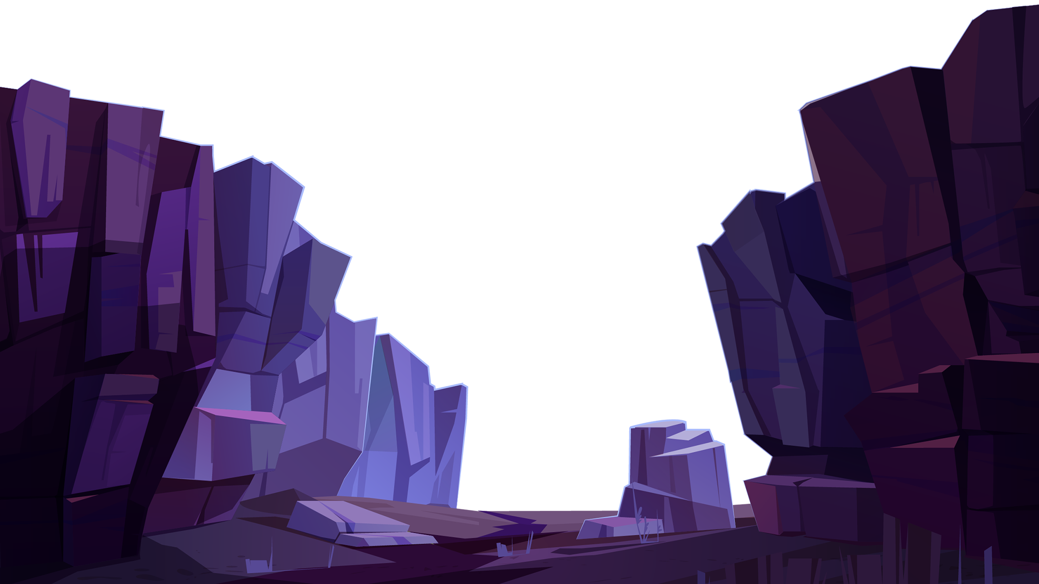 mountains found at the foreground